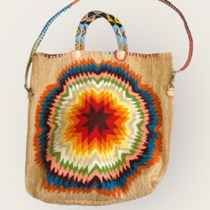 Shopper En Shalla Ricamata a mano