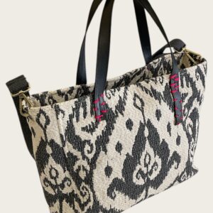 Borsa tessuto jacquard