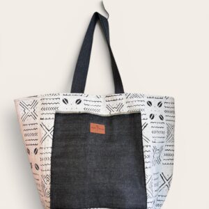 Maxi bag in Bogolan Africano