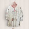 Camicetta Bohemienne Upcycling Tovaglie Ricamate