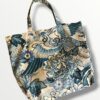 Borsa Mare Floreale Reversibile