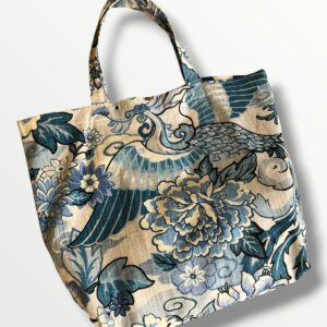 Borsa Mare Floreale Reversibile