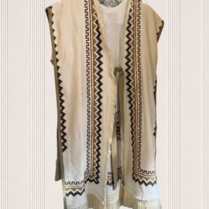 Gilet Poncho Upcycling