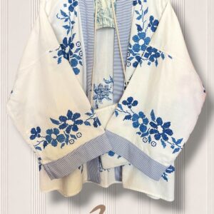 Kimoncino Upcycling Ricamato