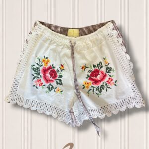 Minishort Ricamati Upcycling