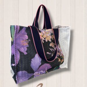 Tote bag rete stampata